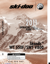 Ski-Doo Scandic WT 550F Operator's Manual