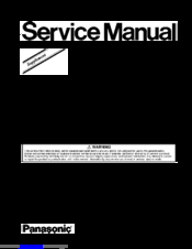 Panasonic CS-ME7CKPG Service Manual