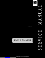 Aiwa CSD-EX180 Service Manual