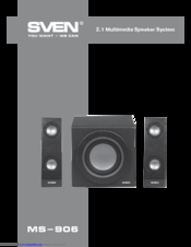 Sven ms-906 Operation Manual