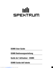 Spektrum DSMX User Manual