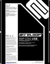 Reloop RMP-2760 b Operation Manual
