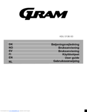 Gram KSU 3136-50 User Manual