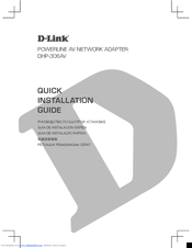 D-Link DHP-306AV Quick Installation Manual
