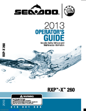 Sea-Doo 2013 RXP-X 260 RS Service Manual