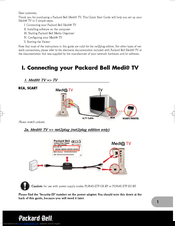 Packard Bell Medi TV Quick Start Manual