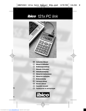 ibico 121x PC link Instruction Manual