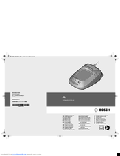 Bosch AL 2204 CV Original Instructions Manual
