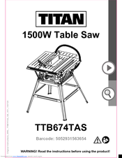 Titan TTB674TAS Manuals | ManualsLib