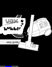 Vax bubble vs-21 Easy Manual