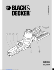 Black & Decker GK1050 Original Instructions Manual