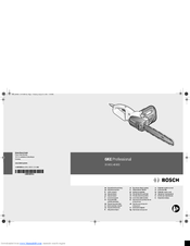 Bosch GKE Professional 40 BCE Original Instructions Manual