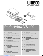 Waeco PerfectView VS 400 Installation And Operating Manual