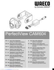 Waeco PerfectView CAM604 Installation And Operating Manual