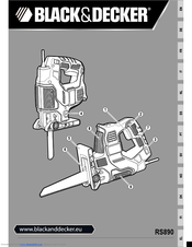 Black & Decker RS890 Original Instructions Manual