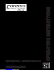 Corema GAMMA 250 MONO Operating Instructions Manual