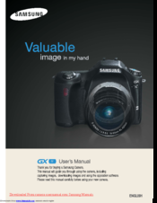 Samsung GX-1L User Manual