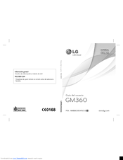 LG GM360 User Manual