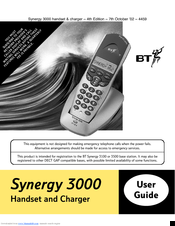 BT SYNERGY 3000 User Manual