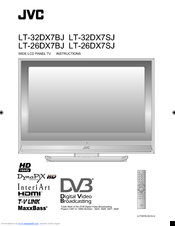 JVC DynaPix LT-32DX7BJ Instructions Manual