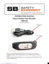 SB VRW104 Instruction Manual