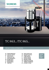Siemens TC865 series Instruction Manual