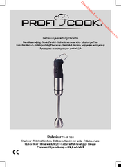 Profi cook PC-SM 1005 Instruction Manual