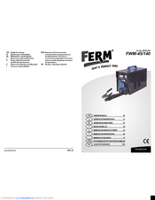 Ferm FWM-45/140 User Manual