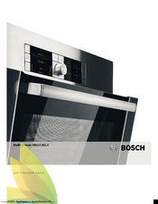Bosch HBG73B5.0 Instruction Manual