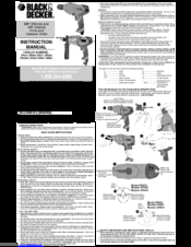 BLACK & DECKER LHT2220, CHH2220 INSTRUCTION MANUAL Pdf Download