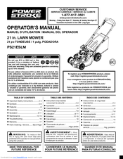 Power Stroke PS21ESLM Operator's Manual