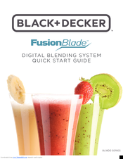 Black & Decker fusionblade BL1800 series Quick Start Manual