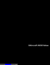 Aircraft Modelers Research XAircraft X650 Value Instruction Manual
