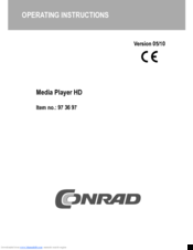 Conrad 97 36 97 Operating Instructions Manual