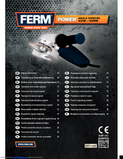 Ferm AGM1043 Original Instructions Manual