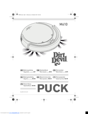 Dirt Devil M610 Operating Manual