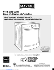 Maytag MHW5500FW Use & Care Manual