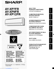 Sharp AY-XP7FR Operation Manual