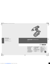 Bosch GSB 36 V-LI Professional Original Instructions Manual