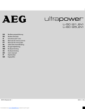 Aeg Li-50 (21,6V) Ultrapower User Manual