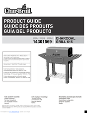 Char-Broil 615 14301569 Product Manual