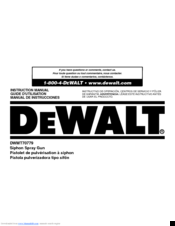 DeWalt DWMT70779 Instruction Manual
