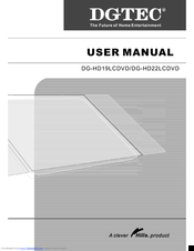 DGTEC DG-HD19LCDVD User Manual