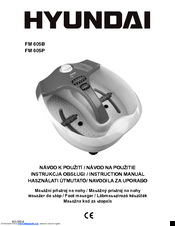 Hyundai FM 605P Instruction Manual
