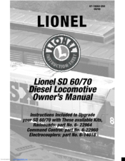 Lionel SD70 Owner's Manual