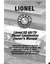 Lionel SD60 Owner's Manual