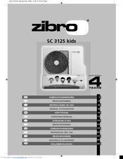 Zibro SC 3125 kids Operating Manual