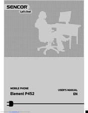 Sencor element P452 User Manual