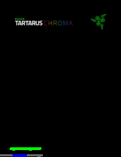 Razer tartarus chroma User Manual