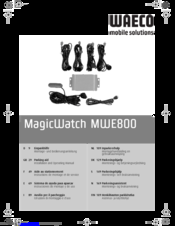 Waeco MagicWatch MWE800 Installation And Operating Manual